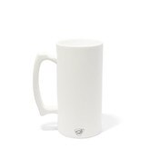 Beer Stein 28 Oz White